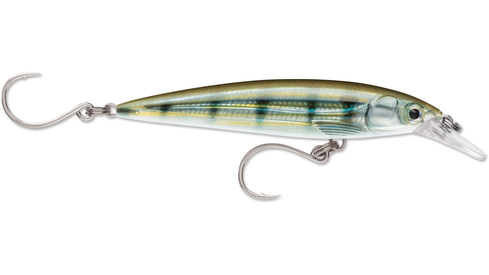 Rapala X-Rap Long Cast 14 Slashbait, Sinking, 1-7/8 oz 5-1/2", 4-5 Ft, #5/0 Hooks, Mangrove Minnow, SXRL14MM