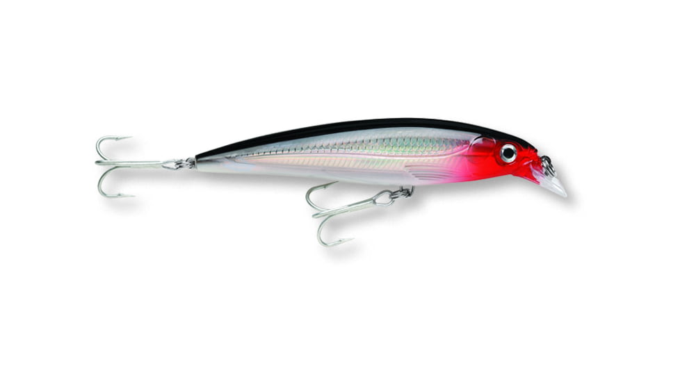 Rapala X-Rap Saltwater 10 Slashbait, 4", 7/16 oz, Silver Suspending, SXR10S