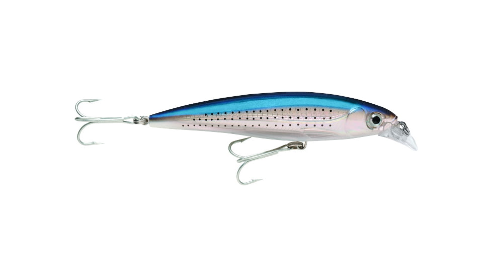 Rapala X-Rap Saltwater 10 Slashbait, 4", 7/16 oz, Spotted Minnow Suspending, SXR10SPM