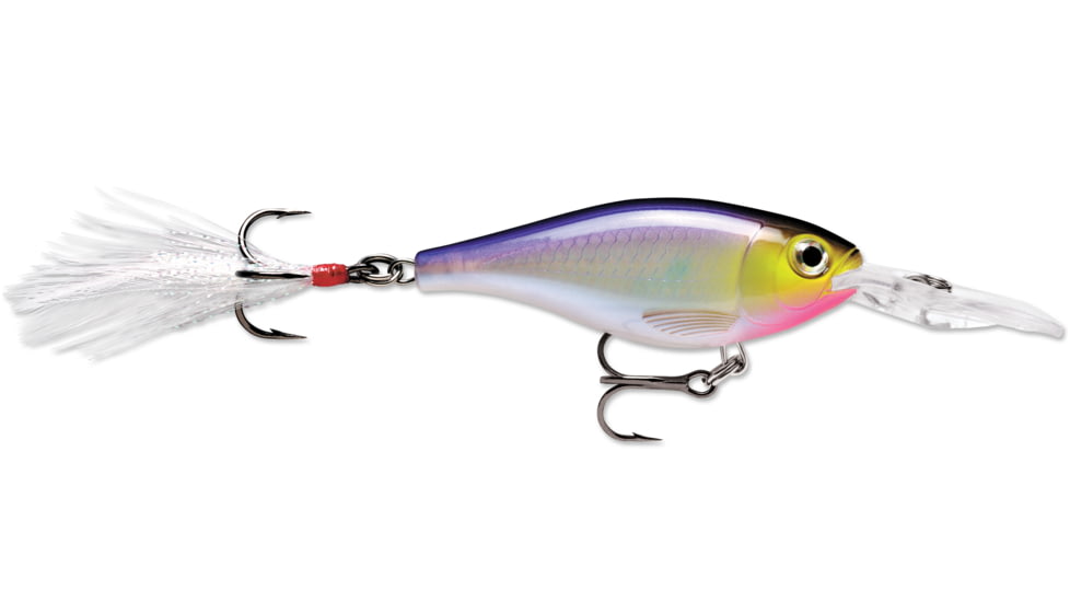 Rapala X-Rap Shad, 2 1/2in, 5/16 oz, Suspending, Purpledescent, XRS06PD