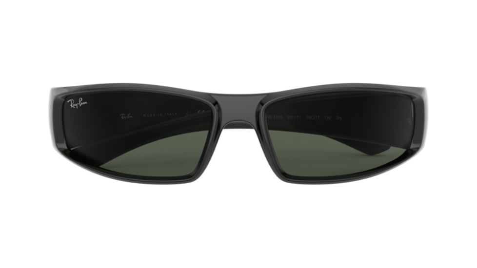 Ray-Ban RB4335 Sunglasses 601/71-58 - , Green Lenses
