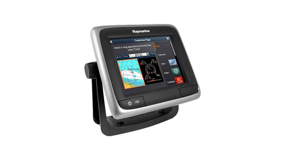 Raymarine a68 MFD/DV Sonar, No Charts, New Condition RAY-E70201