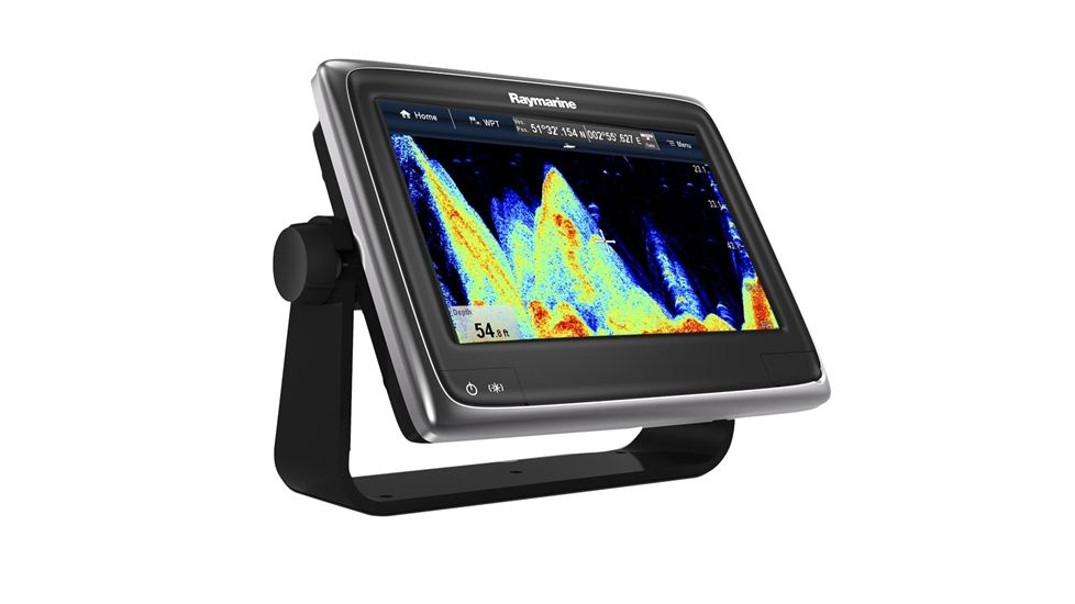 Raymarine A97 Multi-Function Display, Clearpulse Sonar, GPS, Black, 9in E70233-NAG