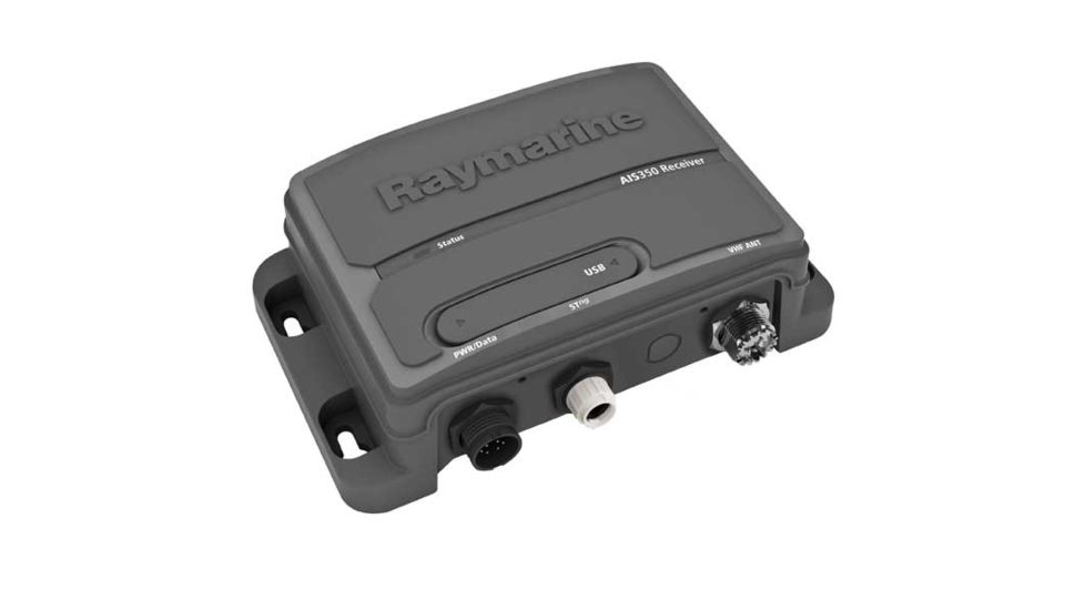 Raymarine AIS350 Dual Channel Receiver, Black, 350in E32157