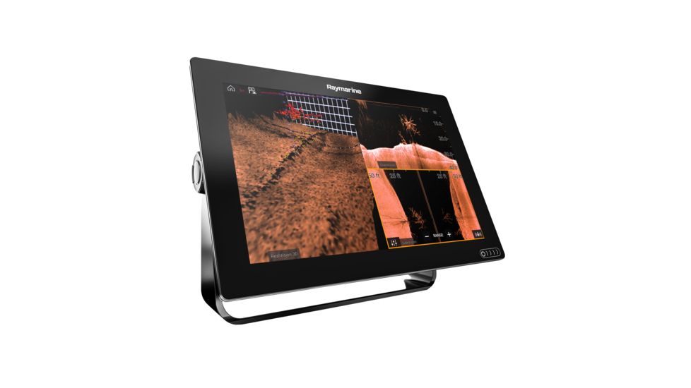 Raymarine Axiom 12in Touch Screen Multifunction Navigation Display w/ iIntegrated RealVision 3D, 600W Sonar w/ NAG Chart, E70369-00-NAG