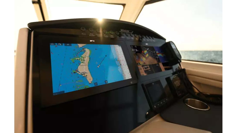 Raymarine AXIOM+ 12 RV Chartplotter, Multifunction 12in Display w/ RealVision 3D and 600W Sonar, E70639