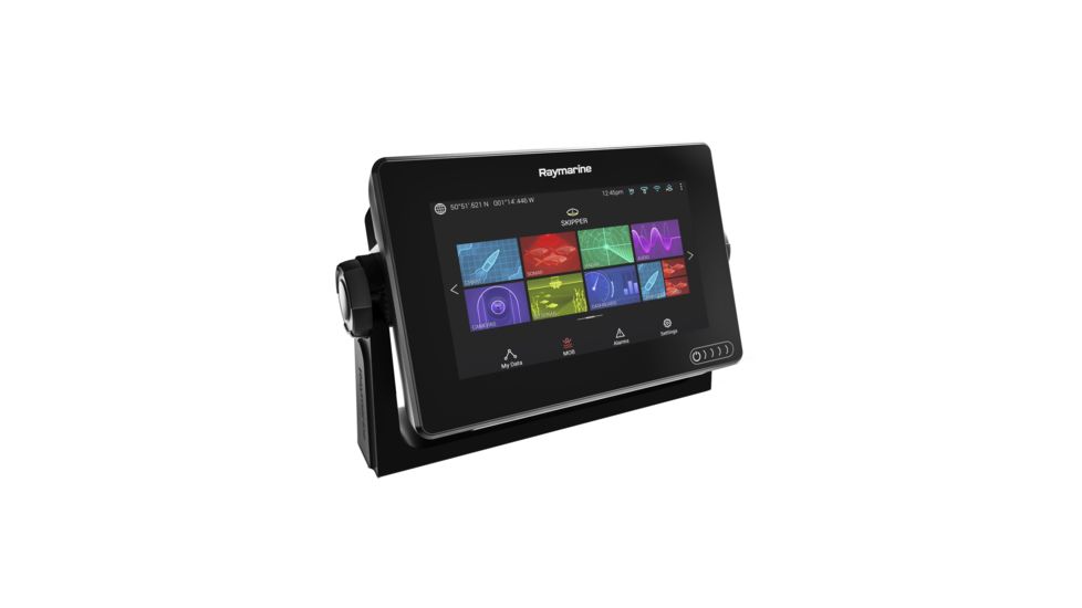 Raymarine Axiom 7in Touch Screen Multifunction Navigation Display w/ Integrated DownVision, 600W Sonar w/ LNC Charts, E70364-00-LNC