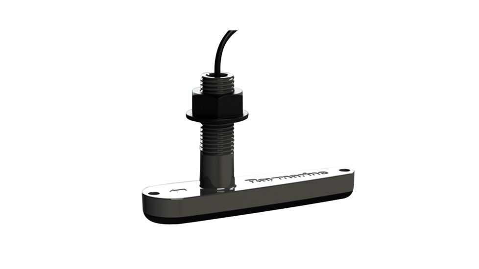 Raymarine CPT-110 Plastic Through Hull Transducer with 10m Cable-includes Fairing Block, Black, Standard A80277