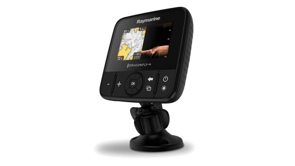 Raymarine Dragonfly 4Pro 4in Sonar, Downvision, Chart, Black, 4in E70294-NAG