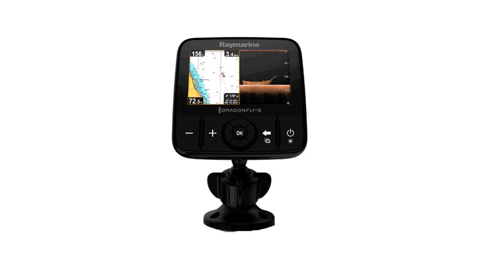 Raymarine Dragonfly 5 Pro, C-Map US, w/Xdcr, New Condition RAY-E70293-US
