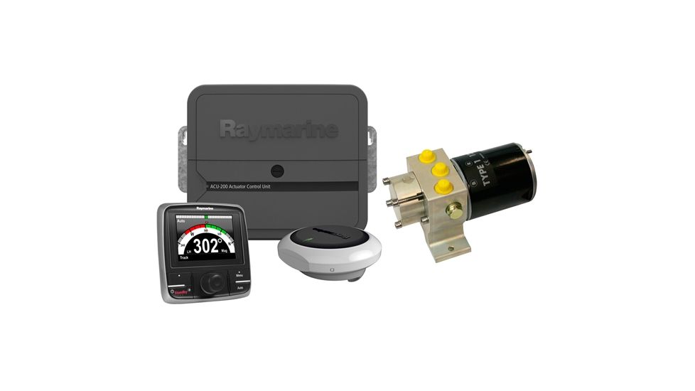 Raymarine EV200 Hydraulic Autopilot System Pack, Black, Standard T70157