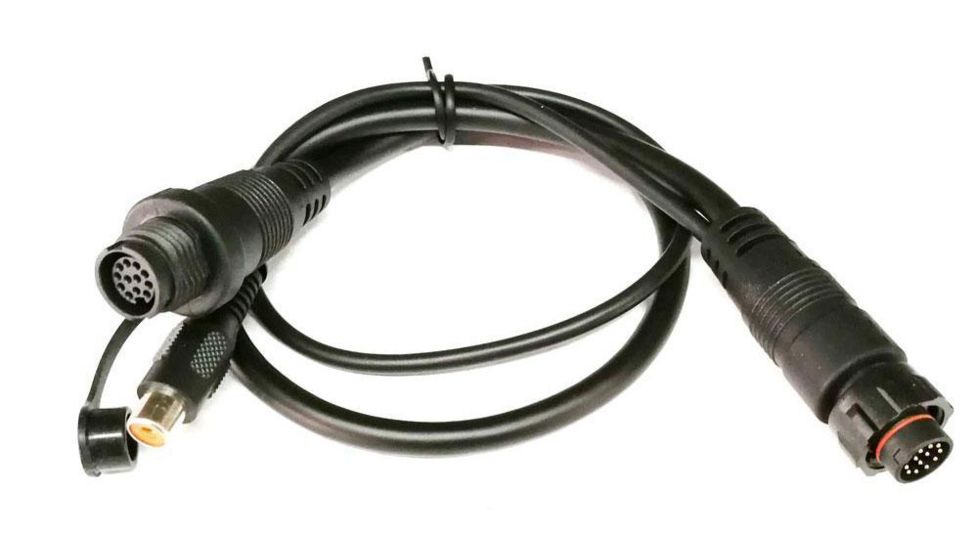 Raymarine Handset Adaptor Cable 12 Pin To 12 Pin w/ Passive Speaker Output 400-Mm, A80297