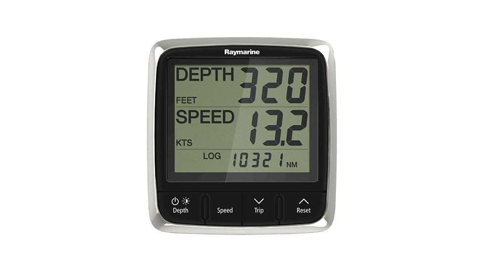 Raymarine Instru., Tri-Data, i50, w/Thru-Hull Xdcr, New Condition RAY-E70149