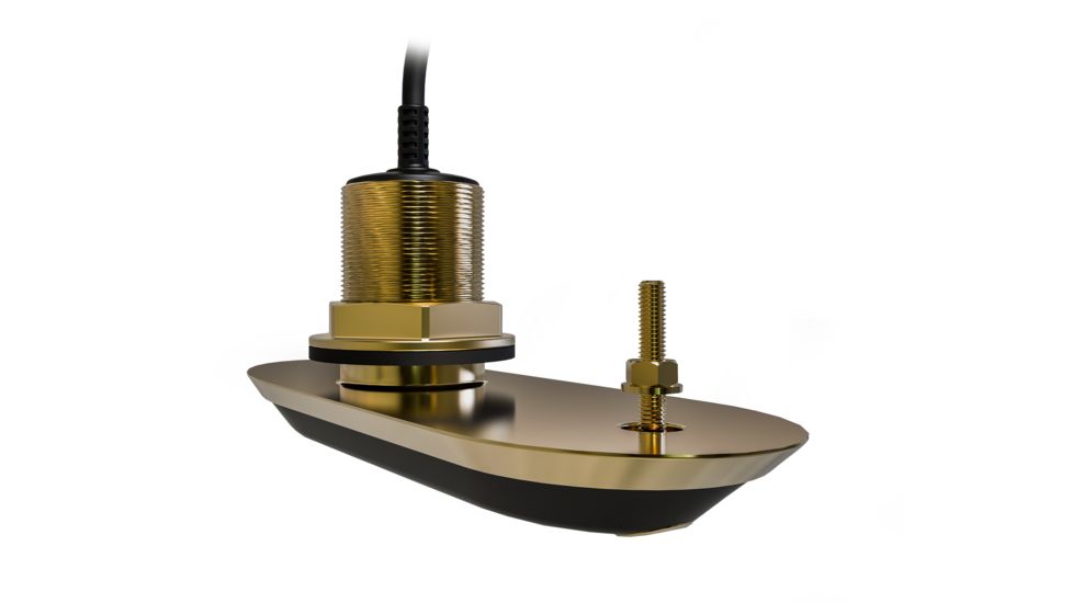 Raymarine Pack of RV-212 RealVision 3D Bronze Through Hull Transducers, Port And Starboard 12Deg, 2x2m, Y-cable and 8m Extension cCable, T70318