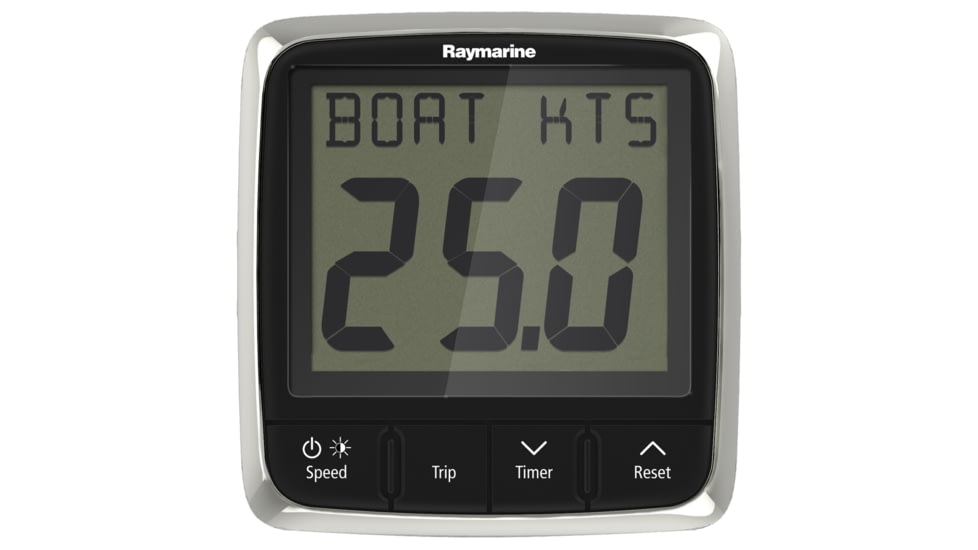 Raymarine Speed Display System w/Nylon Thru-Hull Transducer i50 46055