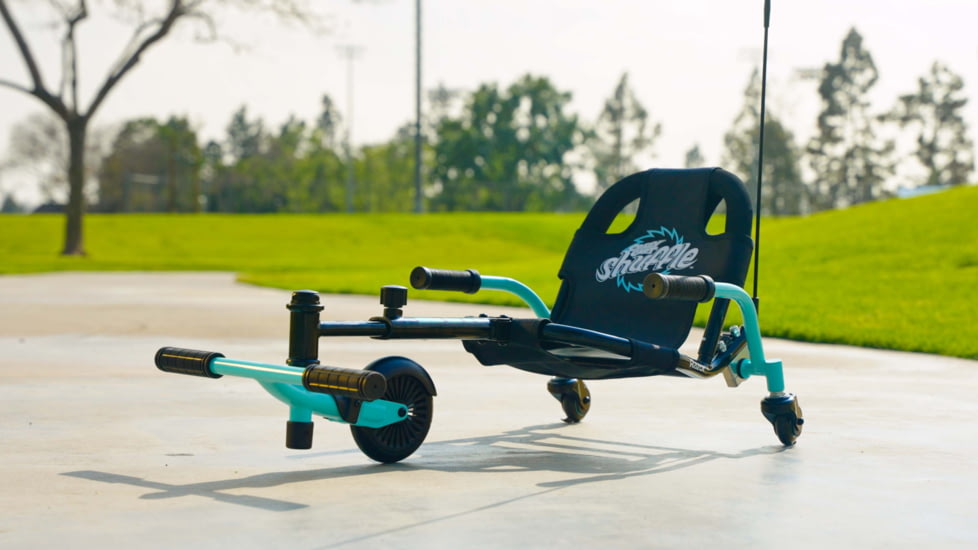 Razor Crazy Cart Shuffle, Black/Green, 20043437