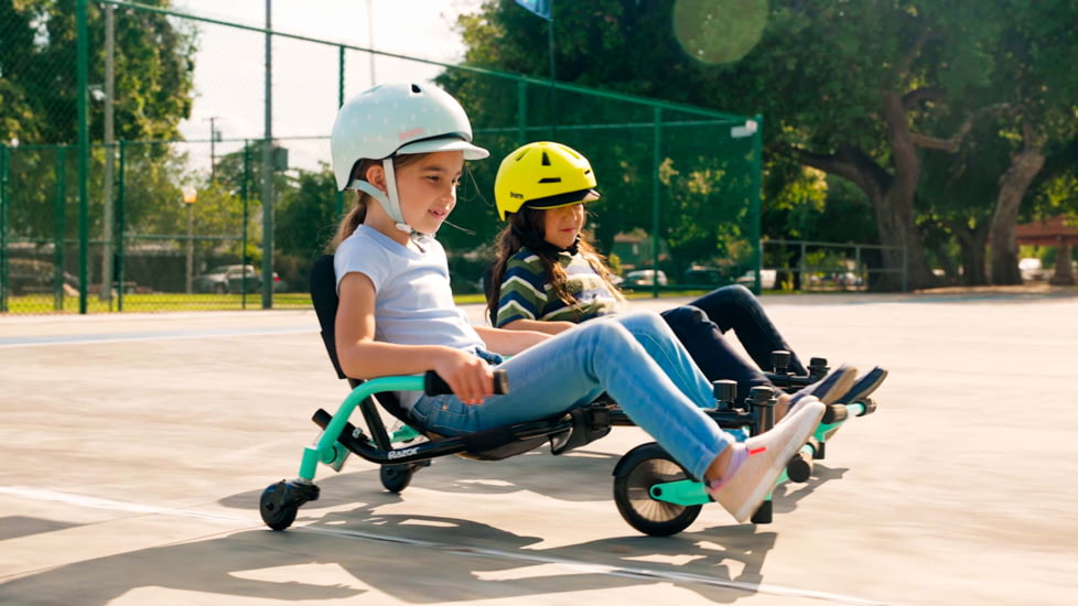 Razor Crazy Cart Shuffle, Black/Green, 20043437