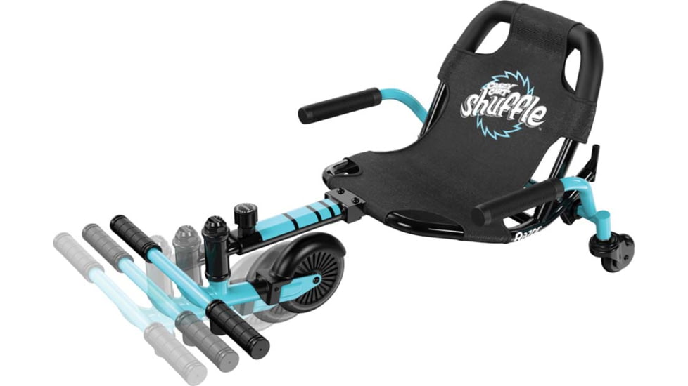 Razor Crazy Cart Shuffle, Black/Green, 20043437