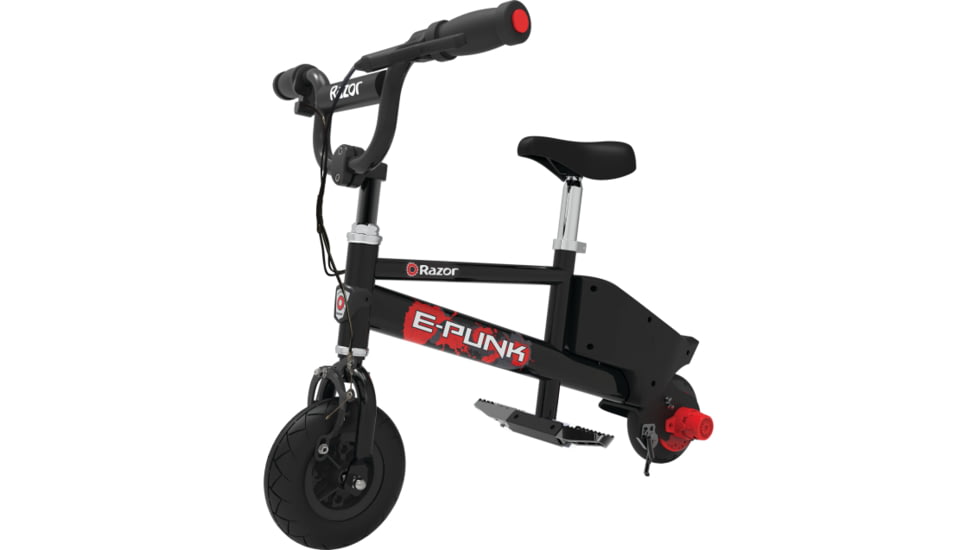 Razor E Punk Electric Mini Bike, Black, 15127087
