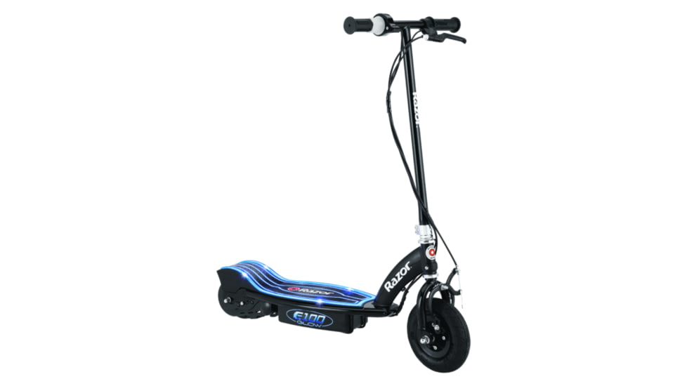 Razor E100 Glow Electric Scooter, Black, 13111291