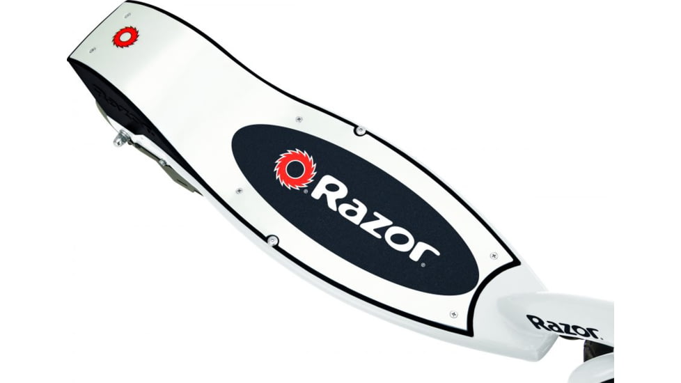 Razor E200 Electric Scooter, White/Red, 13112485