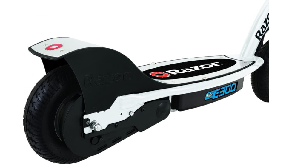 Razor E300 Electric Scooter, White/Blue, 13113683