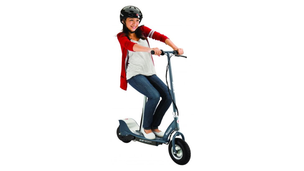 Razor E300S Seated Electric Scooter, Matte Gray, 13116215
