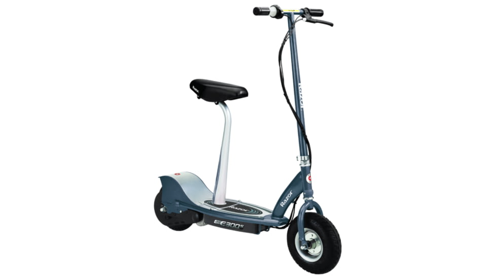 Razor E300S Seated Electric Scooter, Matte Gray, 13116215