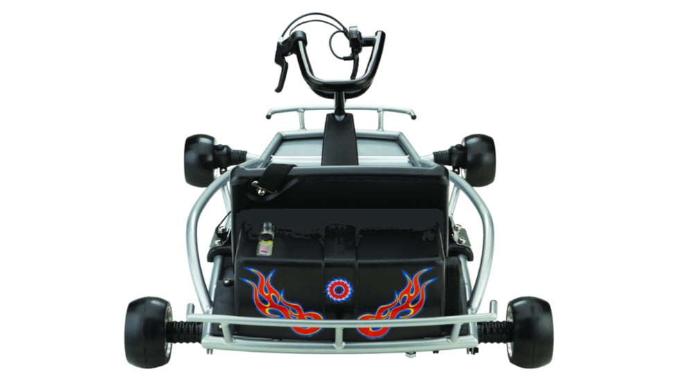 Razor Ground Force Electric Go Kart, Silver/Black, 25141098