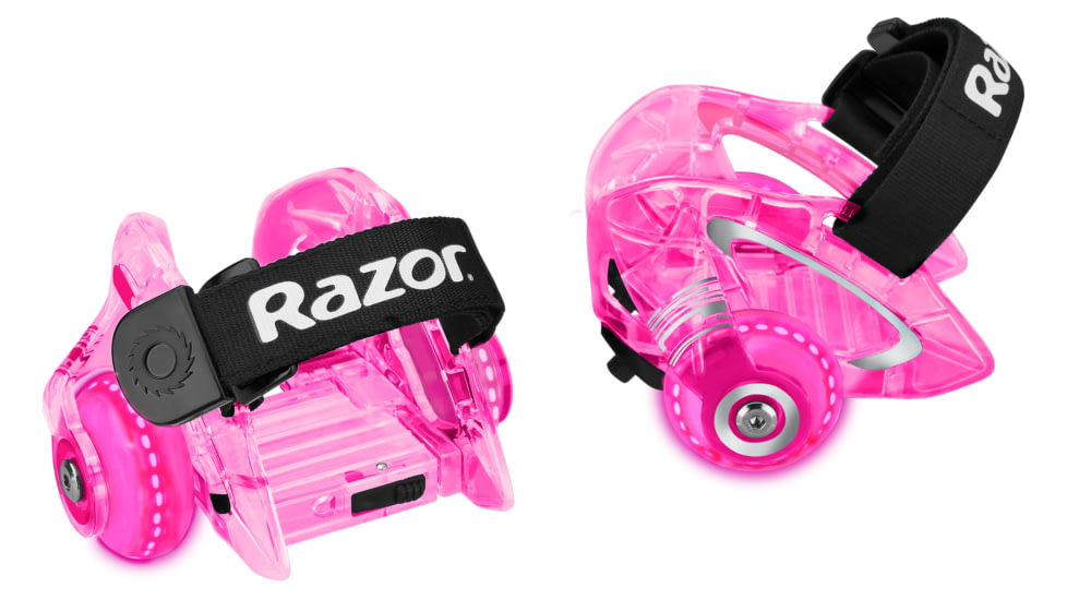 Razor Jetts DLX Heel Wheels, Pink, 25056161