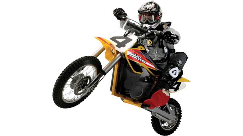 Razor MX650 Dirt Rocket Electric Bike, Yellow, 15165090