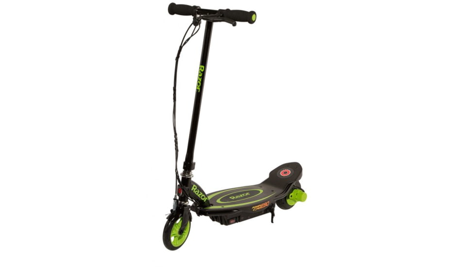Razor Power Core E90 V2 Electric Scooter, Black/Green, 13111496