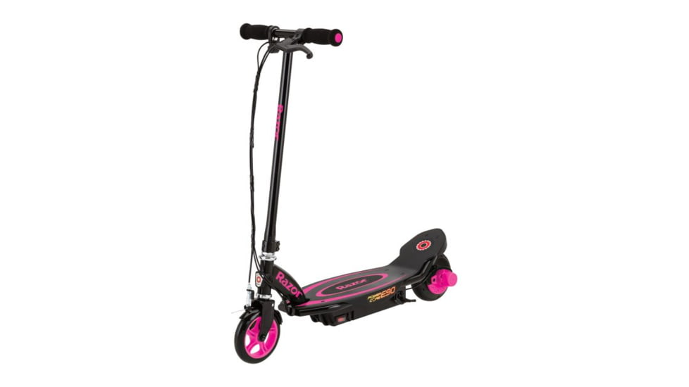 Razor Power Core E90 V2 Electric Scooter, Black/Pink, 13111493