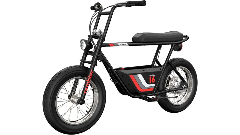 Razor Rambler 16 inches Electric Scooter, Black, 15128701
