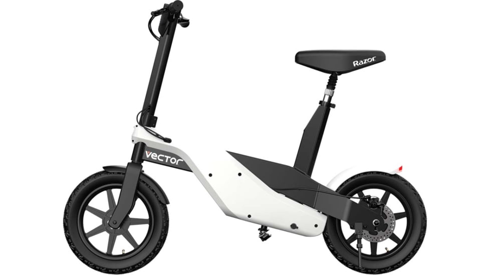 Razor Vector Electric Scooter, White, 15110710