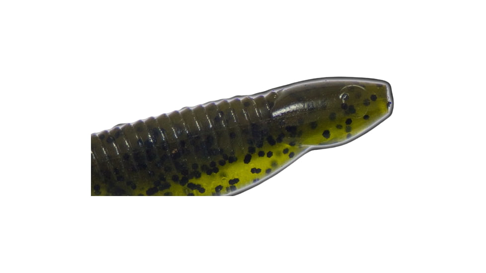 Reaction Innovations Little Dipper Swimbaits, 9, 0.5in, Watermelon Green Pumpkin, LD-009