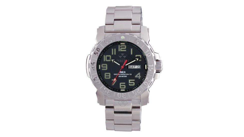 REACTOR Trident 2 Watch - Mens, Stainless / Black Dial 50001