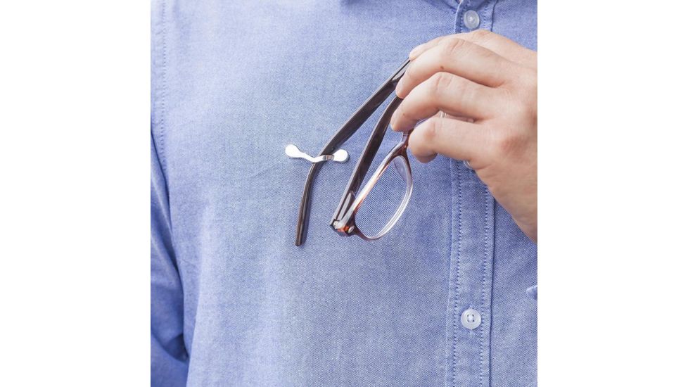 ReadeREST Magnetic Glasses Holder, 8 Pack, Stainless Steel, RRE-11354