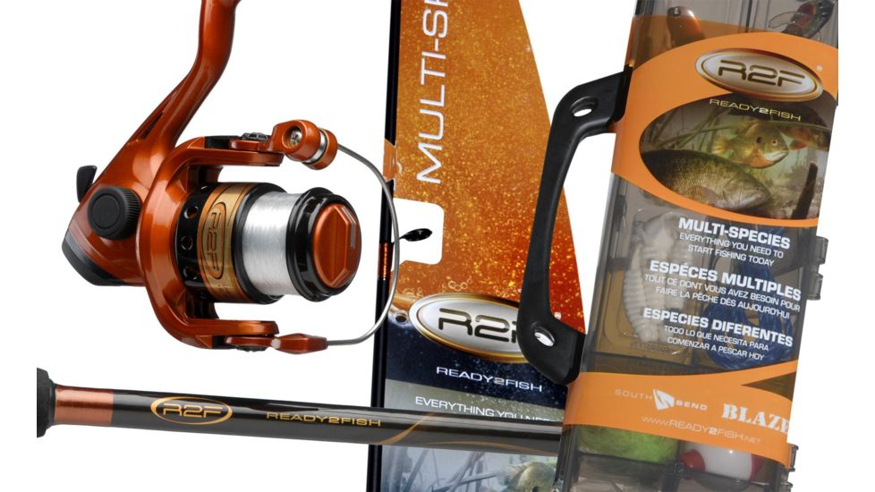 Ready 2 Fish All Species Spin Combo 029826