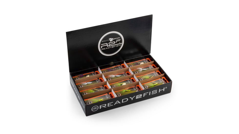 Ready 2 Fish Inline Spinner 48Pc Pdq, R2FR48SPAST