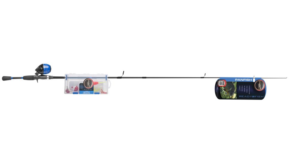 Ready 2 Fish Panfish Spincast Combo with Kit 076762