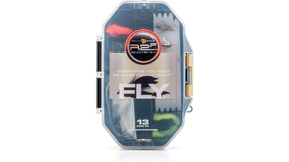 Ready 2 Fish R2F4 Fly R2F4 Fly Combo 9 2pc 5/6wt w/Pre-spooled Reel &amp; w/Lure &amp; Rigging Kit, R2F4-AL/F