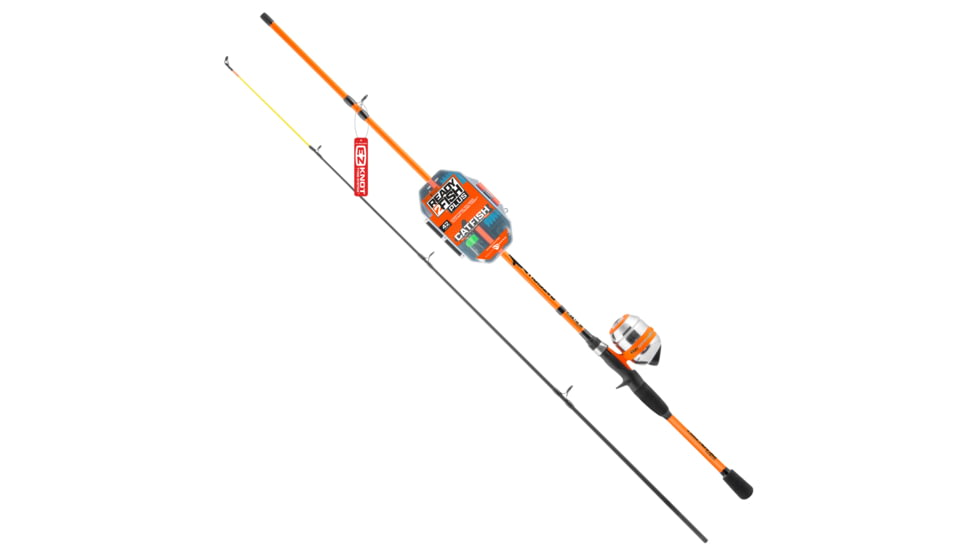 Ready 2 Fish R2F5 Catfish Medium Heavy Spincast Combo with Kit - 7' MH, R2F5-CATFISH-SC