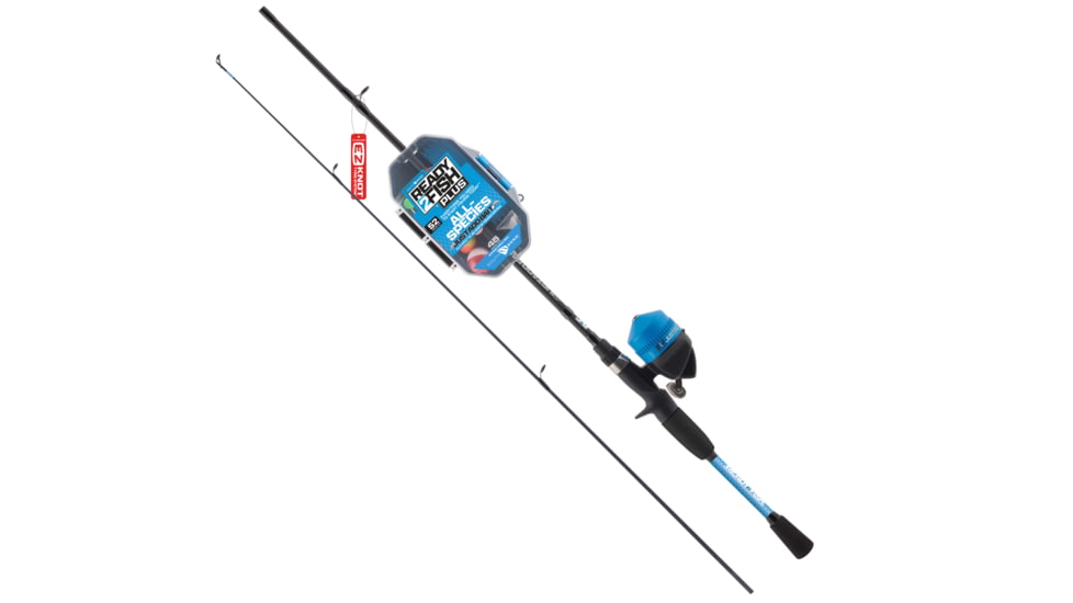 Ready 2 Fish R2F5 Just Add Bait All-Species Spincast Combo with Kit - 5' 6" ML, R2F5-JAB-SC