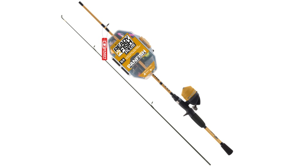 Ready 2 Fish R2F5 Panfish Light Spincast Combo with Kit - 5' 6" ML, R2F5-PANFISH-SC