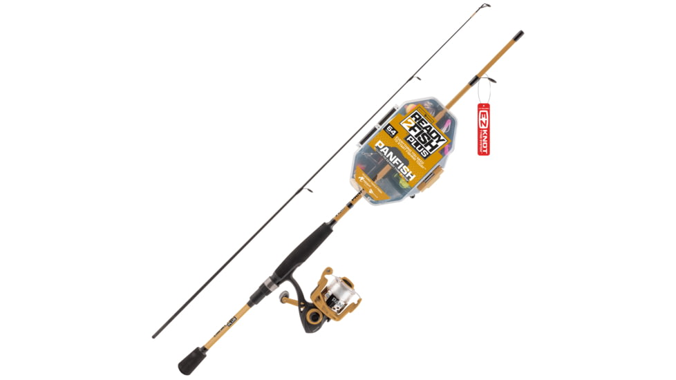 Ready 2 Fish R2F5 Panfish Light Spinning Combo with Kit - 5' 6" ML, R2F5-PANFISH-SP
