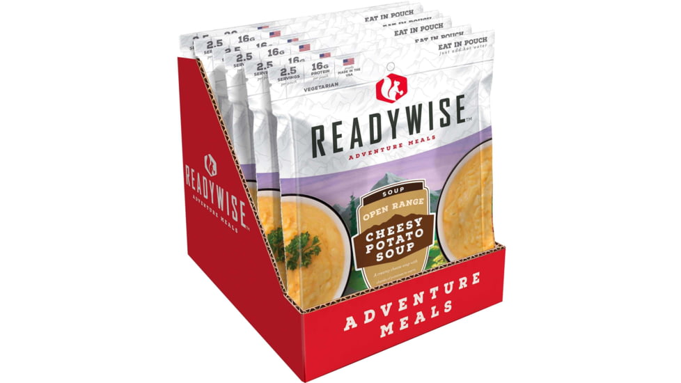 ReadyWise Open Range Cheesy Potato Soup, 6 Pack, RW05-010