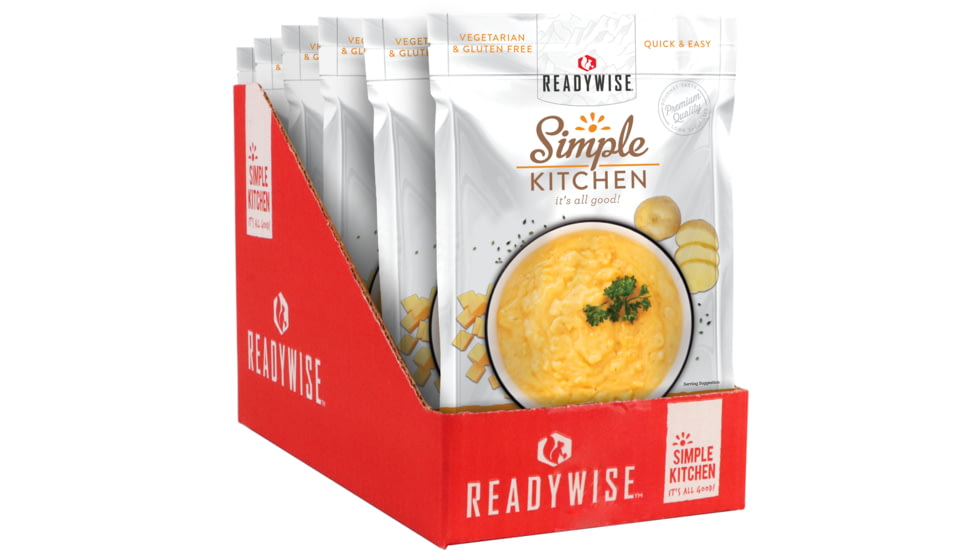 ReadyWise Simple Kitchen Cheesy Potato Soup, 6 Pack, RWSK05-029
