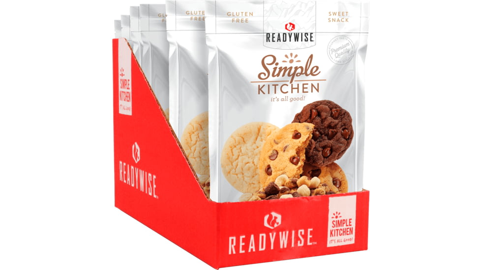 ReadyWise Simple Kitchen Cookie Dough Medley, 6 Pack, RWSK05-022