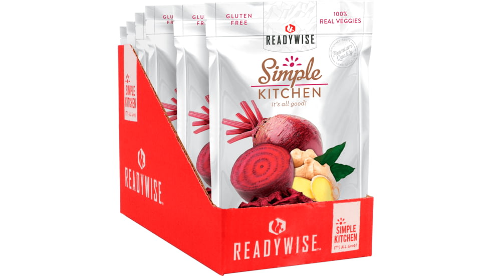ReadyWise Simple Kitchen Ginger Beets, 6 Pack, RWSK05-019